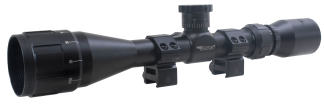 BSA 2239X40AOW Sweet 22 with Matte Black Finish 3-9x 40mmAO 30/30 Duplex Reticle 1" Tube 25 MOA Adj Size & Dovetail Mount Type Includes Rings