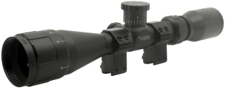 BSA 22412X40AO Sweet 22 Black Matte 4-12x 40mm AO 1" Tube 30/30 Duplex Reticle