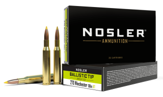 Nosler 40062 Ballistic Tip  270 Win 130 gr Spitzer Ballistic Tip 20rd Box