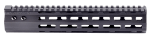 Wilson Combat TRMLOK10 M-LOK Rail  AR-15 Black Hardcoat Anodized 6005A-T5 Aluminum 10.40" M-LOK