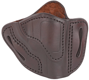 1791 Gunleather RVH1SBRR RVH1  OWB Size 01 Signature Brown Leather Belt Slide Fits S&W J Frame/Ruger LCR/S&W 38 Belt Up to 1.75" Wide Right Hand