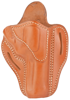 1791 Gunleather RVH2CBRR RVH2  OWB Size 02 Classic Brown Leather Belt Slide Fits Ruger GP100/S&W K Frame Right Hand