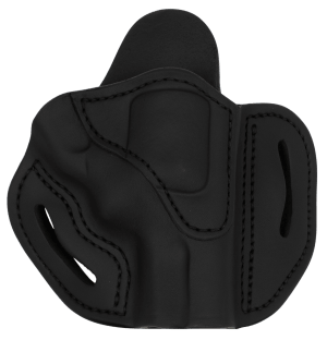 1791 Gunleather RVH2SSBLR RVH2S  OWB Size 02S Stealth Black Leather Belt Slide Fits S&W K Frame Right Hand