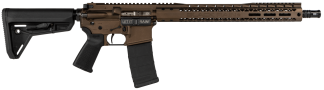 Black Rain Ordnance BROSSPMB SSP 5.56x45mm NATO 30+1 16" Chrome Moly Barrel A2 Flash Hider Midnight Bronze Cerakote 7075-T6 Receiver Adjustable Magpul MOE SL Stock & Grip Optics Ready