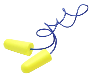 Walker's GWPEPCORDYL Corded Foam Ear Plugs 32 dB In The Ear Yellow Adult 2 Pair