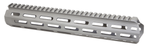 Q LLC 12HBMLOKHG Handguard  M-LOK Aluminum Gray Q LLC Honey Badger 12"