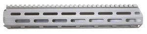 Q LLC 12HBMLOKARHG Handguard M-LOK Aluminum Gray Q LLC Honey Badger 12"