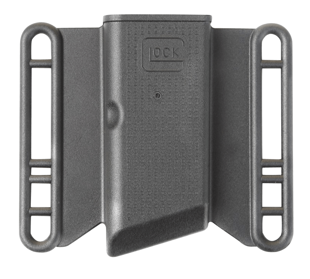 Glock MP033612 Mag Pouch OWB Black Polymer Belt Slide Mount Up To 2.25" Wide Fits Glock 42 Magazines Only