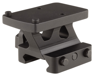 Trijicon AC32075 RMR/SRO Quick Release Lower 1/3 Co-Witness Mount  Matte Black