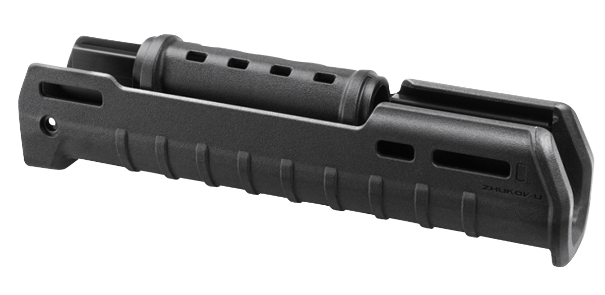 Magpul MAG680BLK ZHUKOV-U Handguard Black Polymer w/Aluminum Chassis 10.20"