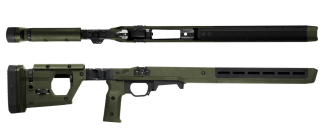 Magpul MAG802ODG Pro 700 Stock Folding OD Green Synthetic for Remington 700 SA