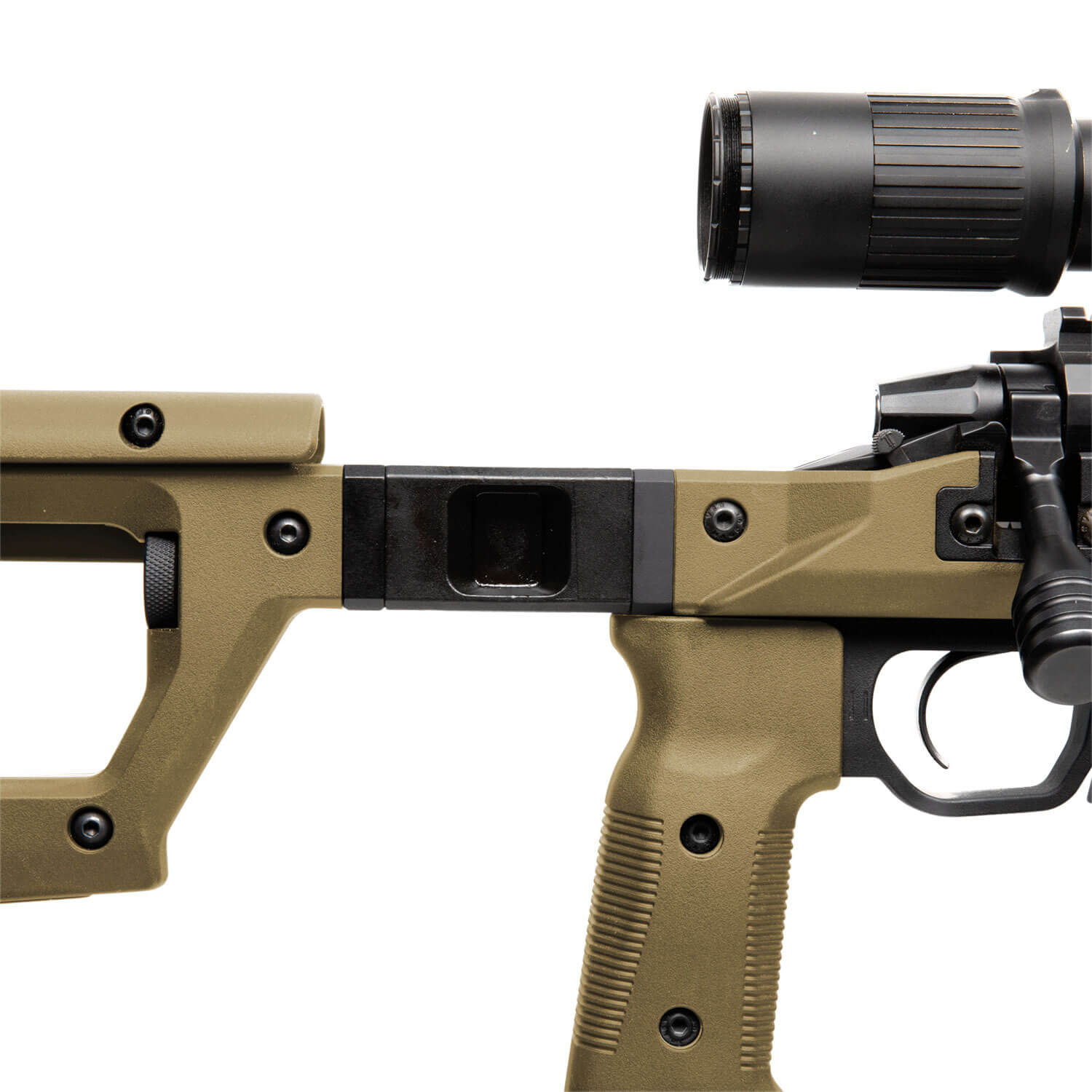 Magpul MAG997FDE Pro 700 Stock Fixed w/Aluminum Bedding Flat Dark Earth Synthetic for Remington 700 SA - Image 4