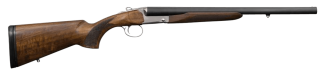 Charles Daly 930114 512T Coach 12 Gauge 2rd 3" 20" Matte Blued Steel Side by Side Barrel  Silver Steel Receiver  Oiled Walnut Fixed Checkered Stock & Forend  Includes 5 Choke Tubes