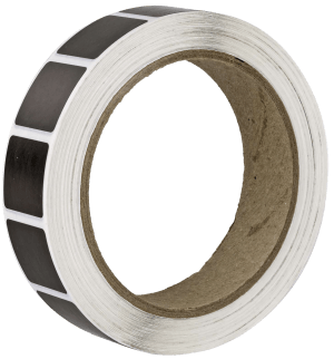 Action Target PASTBK Pasters  Black Adhesive Paper 7/8" 1000 Per Roll