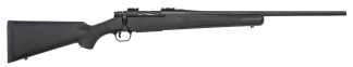 Mossberg 28085 Patriot Synthetic 350 Legend 4+1 22" Fluted Barrel w/Recessed Match Crown  Matte Blued Metal Finish  Spiral-Fluted Bolt  Synthetic Stock  Drop Box Magazine  Adjustable LBA Trigger