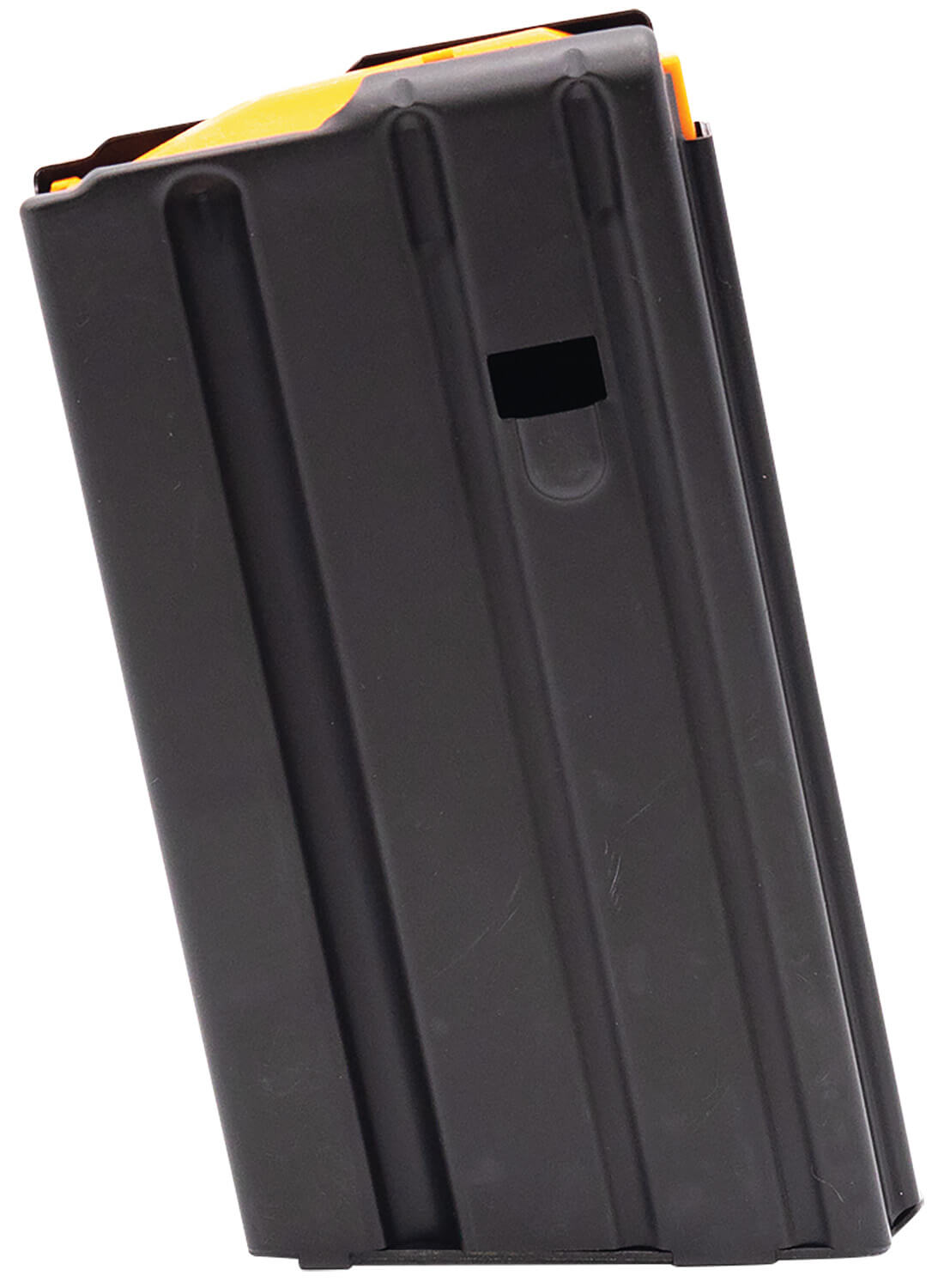 DuraMag 2023041178CPD SS 20rd 223 Rem/300 Blackout/5.56x45mm NATO for AR-15 Black w/Orange Follower - Image 2