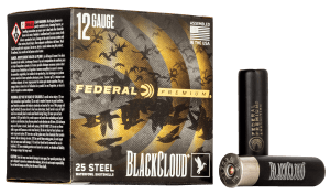 Federal PWBX1342 Black Cloud FS 12Gauge 3.50" 1 1/2oz 2Shot 25rd Box
