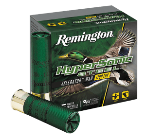 Remington Ammunition 26743 HyperSonic Steel 12 Gauge 3" 1 1/8 oz 2 Shot 25rd Box/ 10 Cs