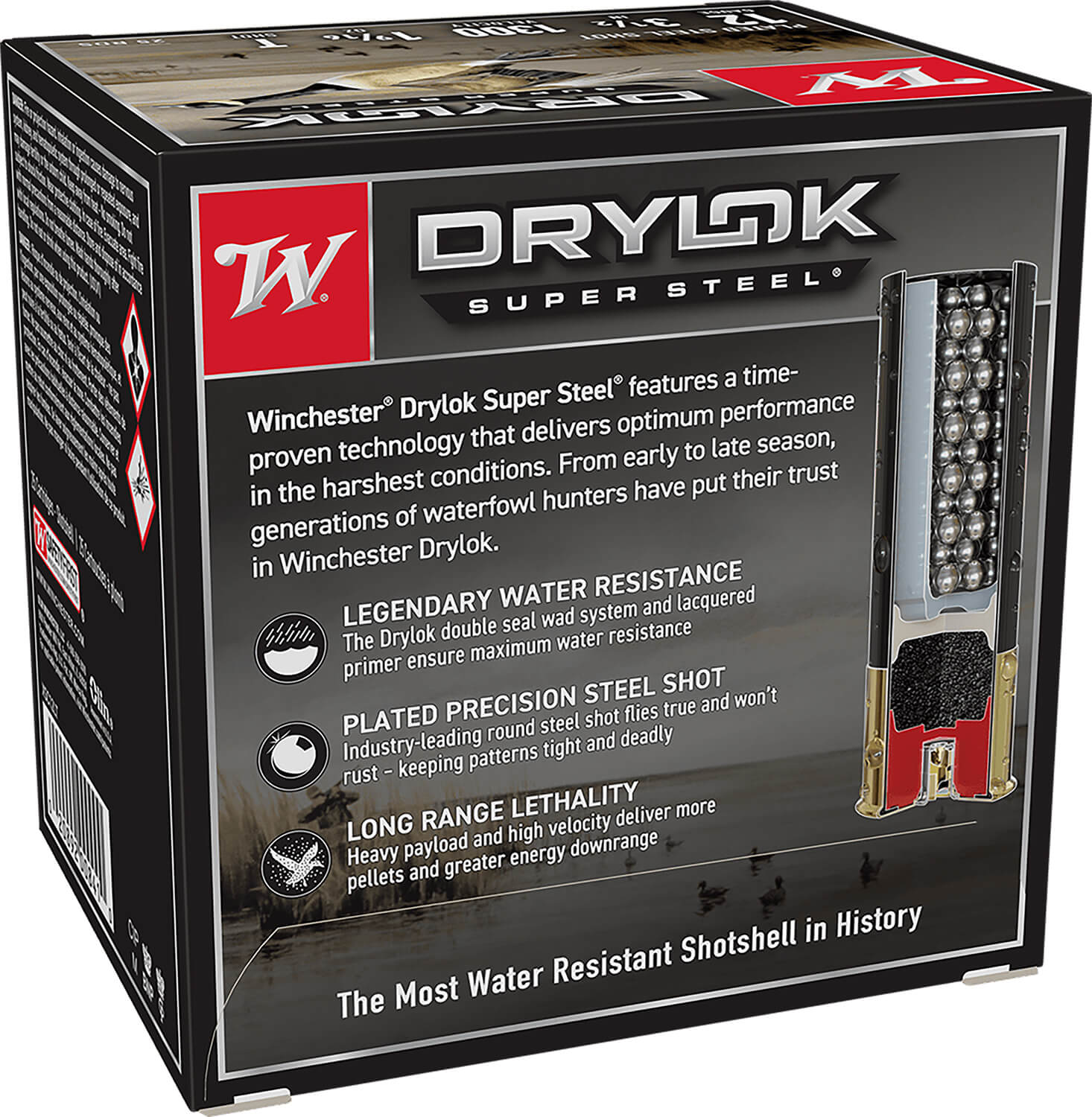 Winchester Ammo XSC12LT Drylok Super Steel Magnum 12 Gauge 3.50" 1 9/16 oz T Shot 25rd Box - Image 2