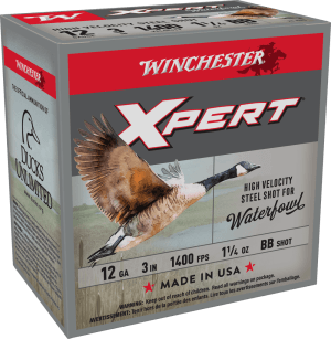 Winchester Ammo WEX123HBB Super X Xpert 12 Gauge 3" 1 1/4 oz BB Shot 25rd Box