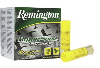 Remington Ammunition 26823 HyperSonic Steel 20 Gauge 3" 7/8 oz 2 Shot 25rd Box/ 10 Cs