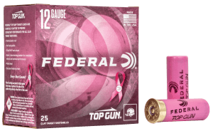 Federal TGL12P8 Top Gun Special Edition Pink 12Gauge 2.75" 1 1/8oz 8Shot 25rd Box
