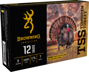 Browning Ammo B193921237 TSS Tungsten Turkey 12Gauge 3" 1 3/4oz Tungsten 7Shot 5 Per Box