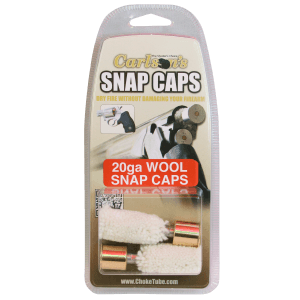 Carlson's Choke Tubes 00109 Snap Cap  20Gauge 2Pack