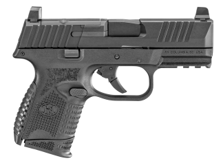FN 66100571 509C MRD 9mm Luger 15+1/12+1  3.70" Black Recessed Target Crown Steel Barrel  Black PVD Optic Ready/Serrated Steel Slide & Polymer Frame w/Picatinny Rail  Ambidextrous