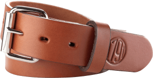 1791 Gunleather BLT014650CBRA 01 Gun Belt Classic Brown Leather 46/50 1.50" Wide Buckle Closure