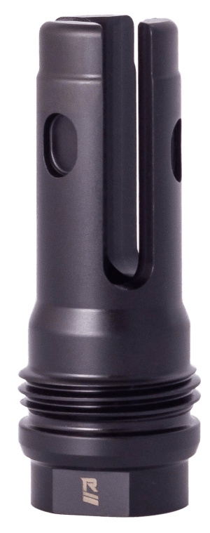 Rugged Suppressor FH003 R3L Flash Mitigation System Black with 5/8"-24 tpi Threads & 2.60" OAL for 7.62mm Radiant762 Surge762 Razor762 & Micro30 Suppressors