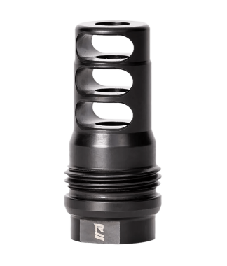 Rugged Suppressor MB001 3 Port Brake  Black with 5/8"-24 tpi Threads & 2.16" OAL for Radiant762  Surge762  Razor762 & Micro30 Suppressors