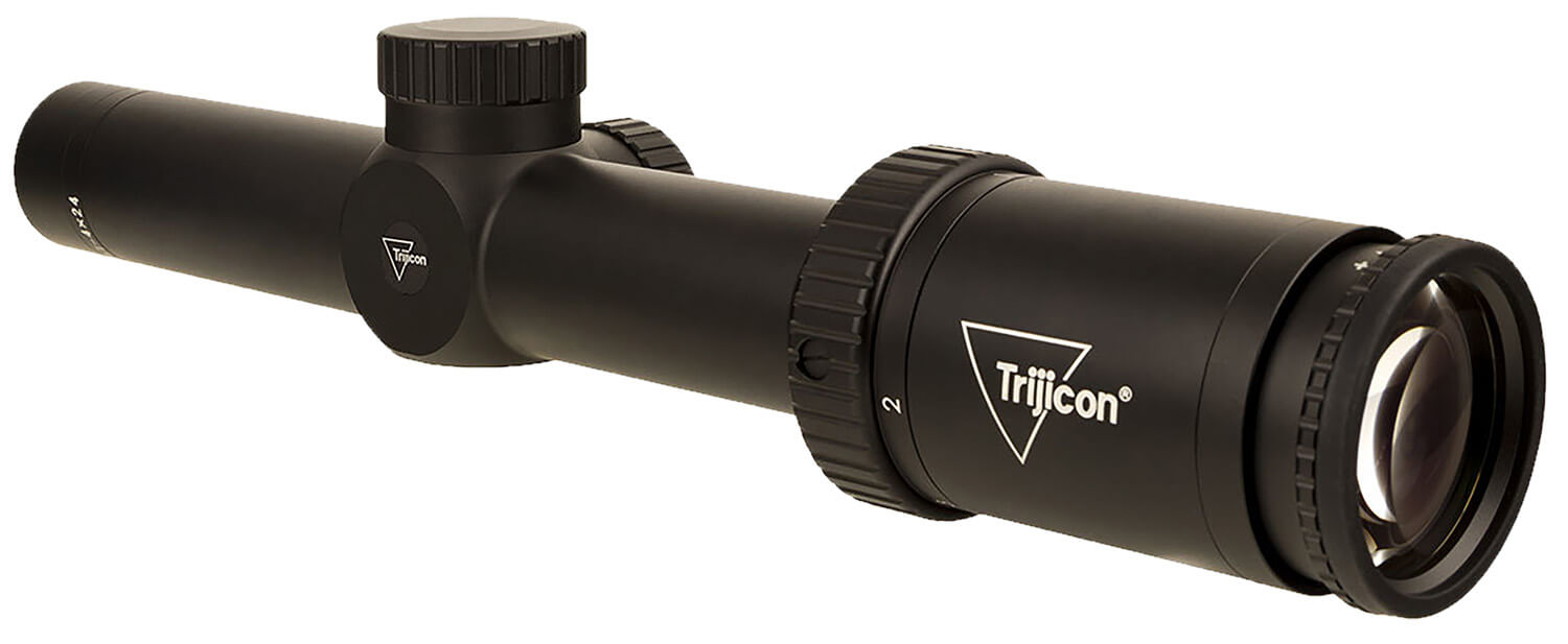 Trijicon 2700001 Huron Satin Black 1-4x 24mm 30mm Tube BDC Hunter Holds Reticle - Image 3