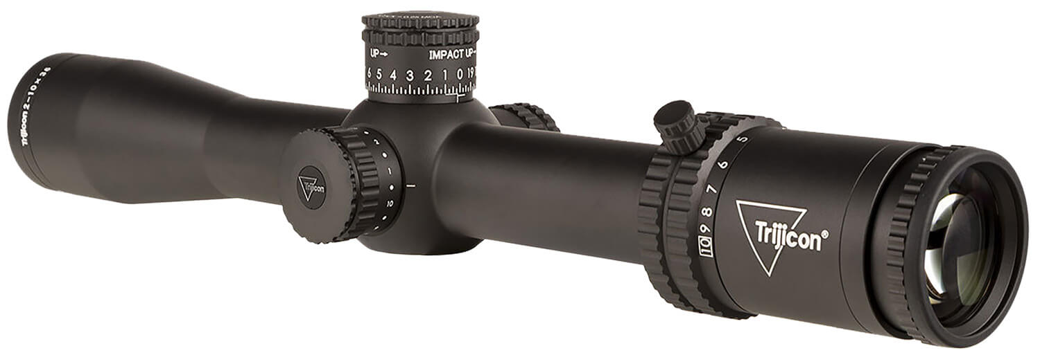 Trijicon 2900037 Credo Matte Black 2-10x36mm 30mm Tube LED Illuminated Red MOA Precision Tree Reticle - Image 3