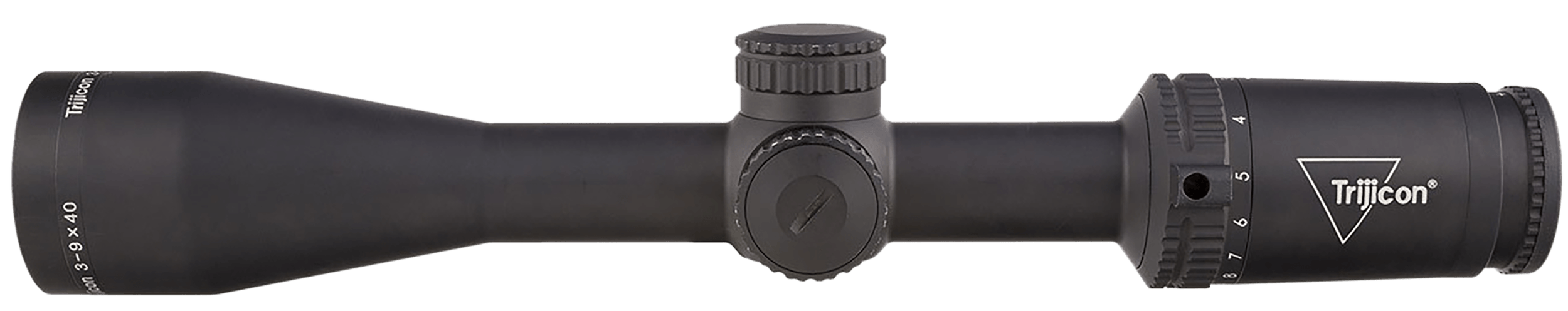 Trijicon 2900043 Credo Matte Black 3-9x40mm 1" Tube LED Illuminated Red Duplex Reticle
