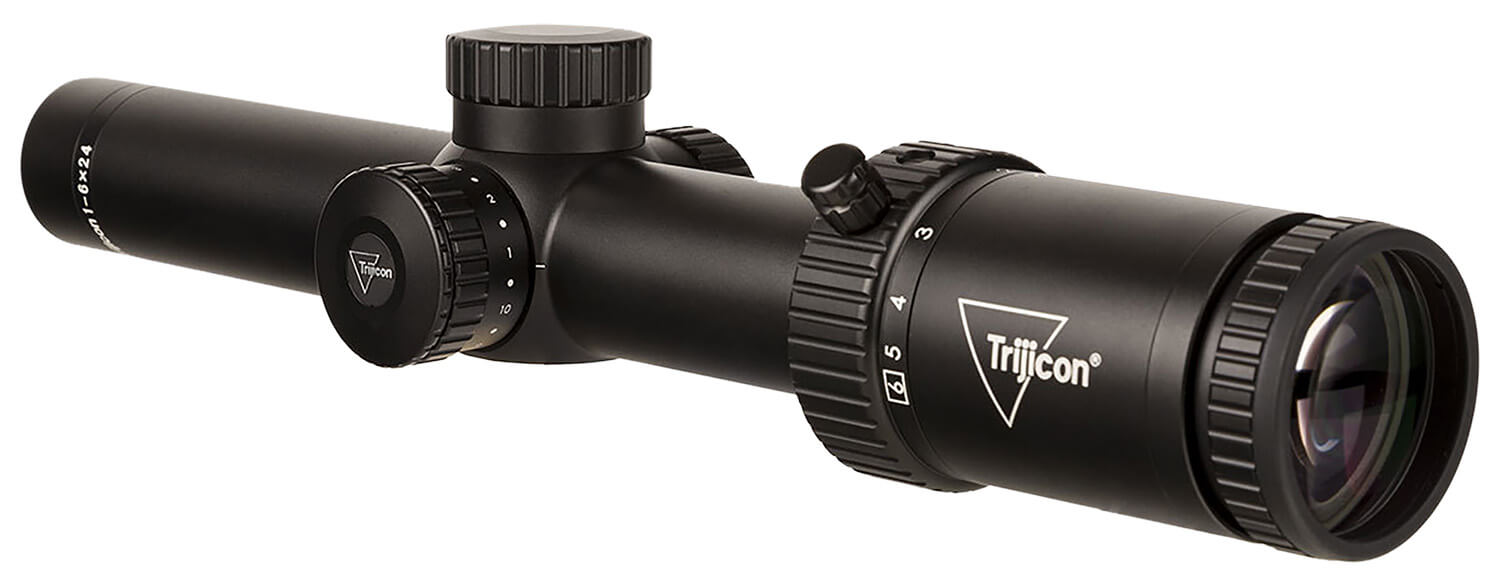 Trijicon 2900021 Credo HX Satin Black 1-6x24mm 30mm Tube LED Illuminated Red MOA Segmented Circle Reticle - Image 2