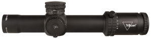 Trijicon 2900032 Credo  Matte Black 1-8x28mm 34mm Tube LED Illuminated Red/Green MRAD Segmented Circle Reticle