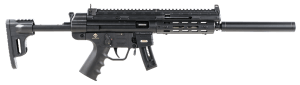 GSG GERGGSG1610ML GSG-16  Full Size 22 LR 10+1 16.25" Black Black Polymer Receiver Black Collapsible w/Storage Compartment Stock Right Hand