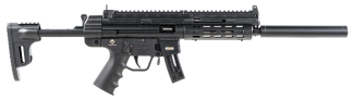 GSG GERGGSG1610ML GSG-16  Full Size 22 LR 10+1 16.25" Black Black Polymer Receiver Black Collapsible w/Storage Compartment Stock Right Hand