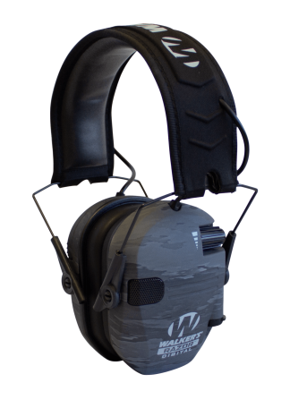Walker's GWPDRSEMGST Razor PRO Digital Electronic Muff 23 dB Over the Head ATACS Ghost Camo/Black Polymer