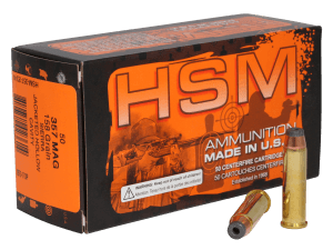 HSM 35723N Pro Pistol 357 Mag 158 gr Jacketed Hollow Cavity 50rd Box