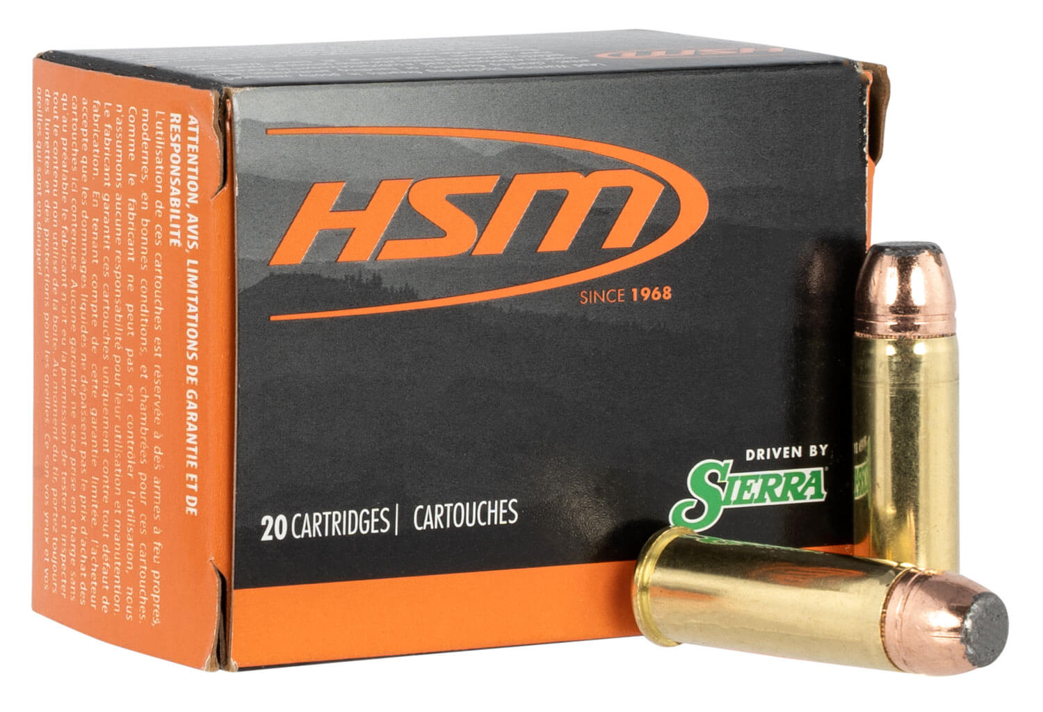 HSM 44M17N20 Pro Pistol 44 Rem Mag 300 gr Soft Point 20rd Box - Image 2