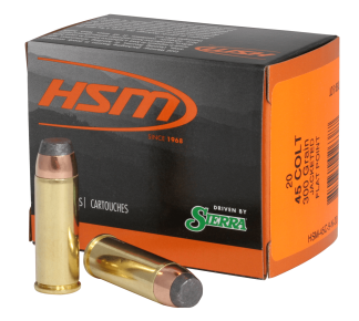 HSM 45C9N20 Pro Pistol 45 Colt 300 gr Jacketed Soft Point 20rd Box