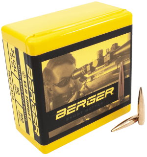 Berger Bullets 22423 Target 22 Caliber .224 90 GR Secant Very Low Drag 100 Box