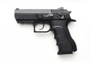 IWI US J941PSL910II Jericho 941 Enhanced Mid-Size Frame 9mm Luger 10+1  3.80" Black Nitride Button Rifled Steel Barrel  Black Serrated Steel Slide  Black Polymer Frame w/Picatinny Rail  Black w/Interchangeable Backstrap Grip  Manual Thumb Safety  Right Ha