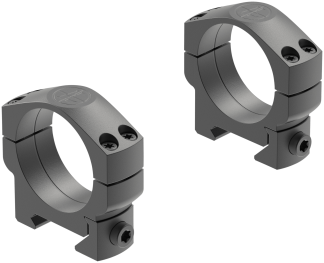 Leupold 178531 Mark 4 Scope Ring Set Picatinny Rail Medium 35mm Tube Matte Black Aluminum