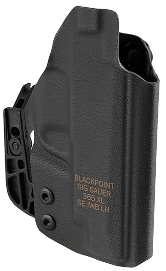 Sig Sauer HOL365XLAPXLH Tactical IWB Black Polymer Belt Clip Fits Sig P365XL Left Hand