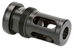 Griffin Armament GATMHC556 Taper Mount Hammer Comp Black Stainless Steel with 1/2"-28 tpi Threads 1.94" OAL & 1.08" Diameter for 22 Cal