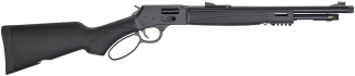 Henry H012CX Big Boy X Model Lever Action 45 Colt (LC) Caliber with 7+1 Capacity 17.40" Barrel Overall Blued Metal Finish & Black Synthetic Stock Right Hand (Full Size)