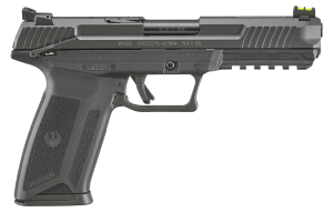 Ruger 16401 Ruger-5.7  5.7x28mm 4.94" Barrel 20+1  Black Polymer Frame With Picatinny Acc. Rail  Drilled & Tapped Lightening Cut Steel Slide  Ambidextrous Safety  Optics Ready